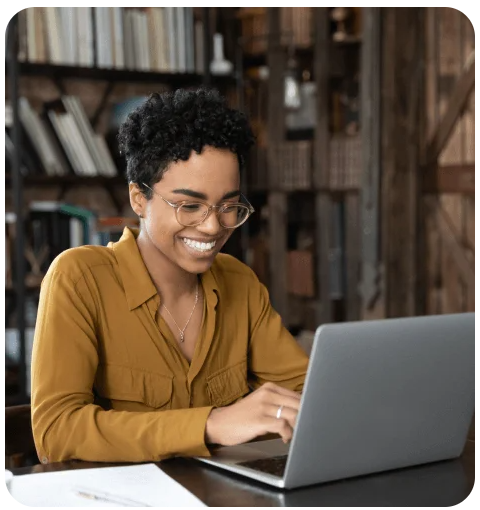 Author working with the Avon Media LLC campaign team